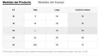 Faja Moldeadora Talla Única Negra