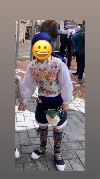 Traje Regional Saragüell Niño 6 Años