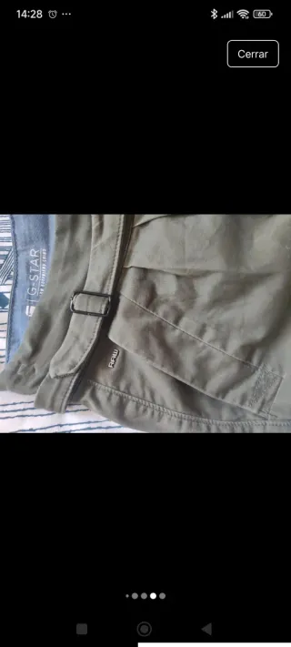 Pantalones G-Star RAW Verde Oliva