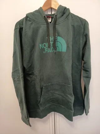Sudadera The North Face Verde Unisex Buen estado