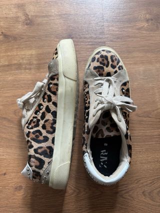 Zapatillas Zara Animal Print Talla 40