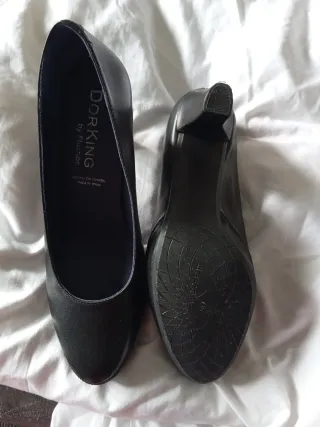 Zapatos de señora Dorking negros