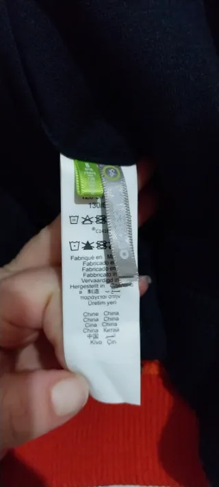 Chaqueta bomber Orchestra naranja estampada