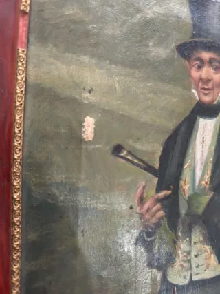 Cuadro Óleo Lienzo Siglo XIX