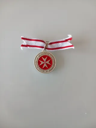 Medaglia Ordine di Malta Lourdes