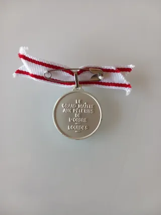 Medaglia Ordine di Malta Lourdes