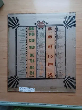 Cristal Dial Radio Antigua Bertran