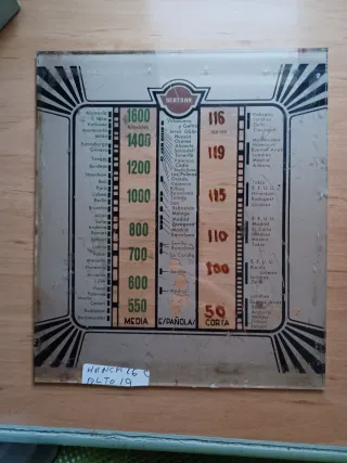 Cristal Dial Radio Antigua Bertran