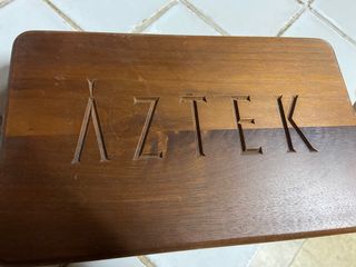 aerografía Tabla de madera AZTEK