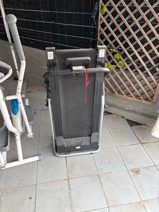 Bicicleta elíptica y cinta de correr las 2 por 100