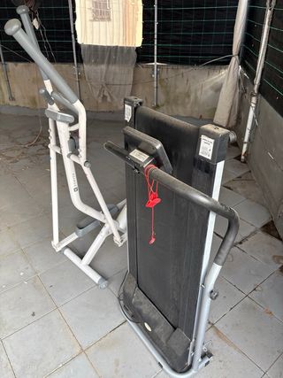 Bicicleta elíptica y cinta de correr las 2 por 100