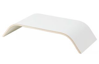 Soporte Monitor Curvo Blanco