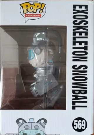 Funko Pop! Exoskeleton Snowball 569 Rick y Morty