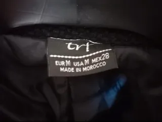 Lote abrigo Zara Negro y americana H&M