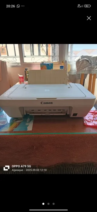 Impresora Canon Blanca