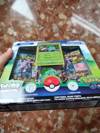 TCG Pokémon Go Bulbasaur Caja sellada