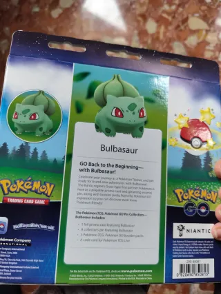 TCG Pokémon Go Bulbasaur Caja sellada