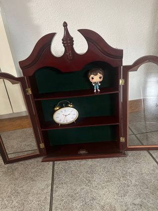 Vitrina madera y cristal pequeña