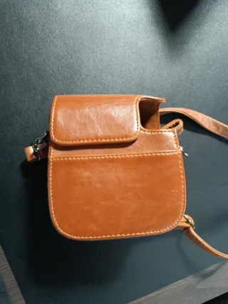 Funda Cámara Instax Mini 11/9/8 Marrón