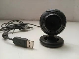 Webcam Microsoft USB Nera