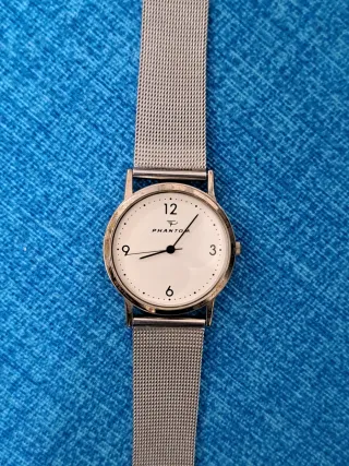 Orologio Mondia Uomo Argento Bianco