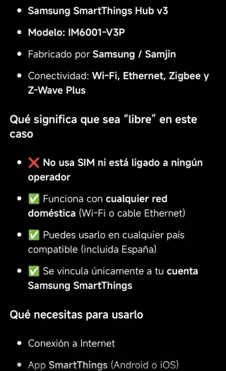 Kit Aeotec  smart home Hub,camara y accesorios