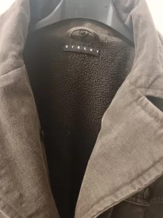 Giacca Sisley imbottita marrone taglia 44