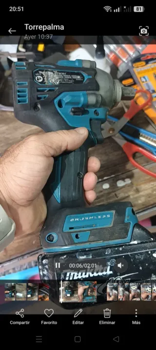 Taladro de impacto Makita