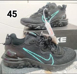 React Vision Talla 45 Negro/Turquesa