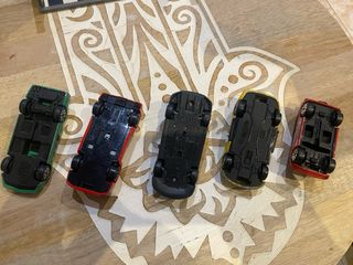 Lote 5 coches Burago