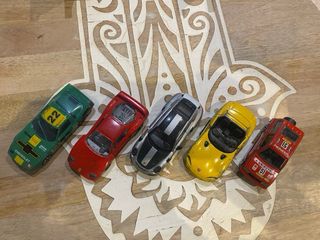 Lote 5 coches Burago