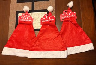 3 Gorros de Navidad