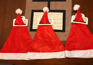 3 Gorros de Navidad