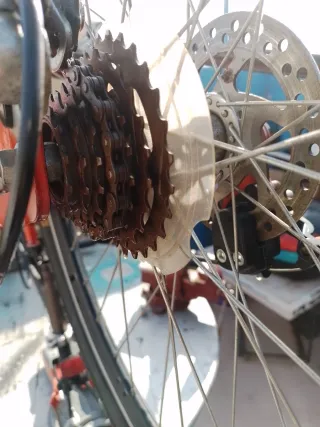 Biciacleta Montaña 26 Doble Amortiguador.alumiñio