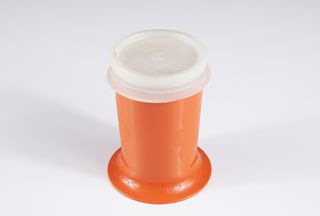 Bicchiere Tupperware Harvest Orange 1318-7 vintage