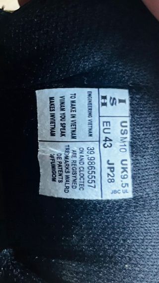 Zapatillas Dior Negras y Plateadas