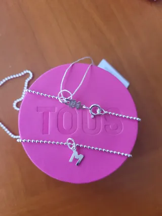 Collar Tous Plata y Letra M