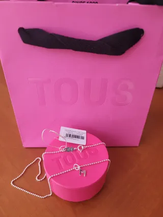 Collar Tous Plata y Letra M