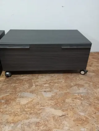 Conjunto 2 cajoneras antracita..