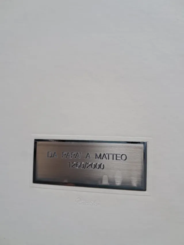 Stilografica Pineider  ORO ARGENTO E RUBINO