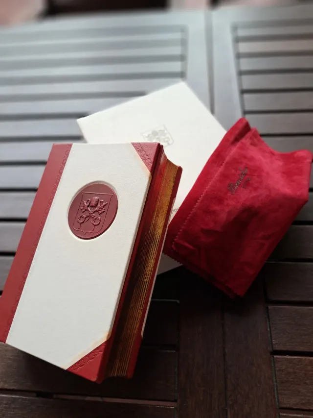 Stilografica Pineider  ORO ARGENTO E RUBINO