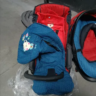 Carro de bebé y accesorios