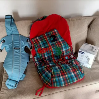 Carro de bebé y accesorios