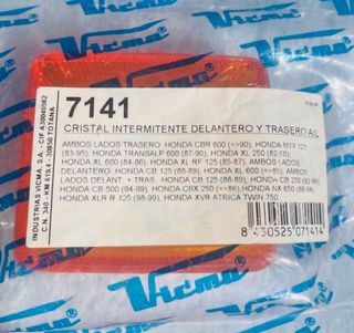 Tulipa Naranja Intermitente Honda