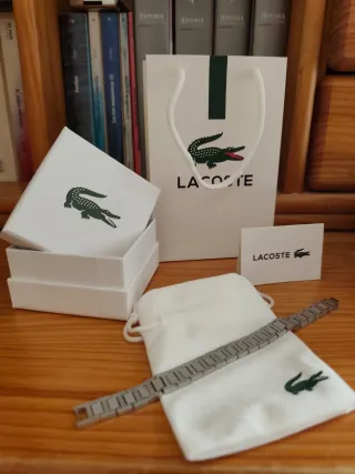 Bracciale Lacoste Uomo in Argento