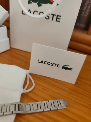 Bracciale Lacoste Uomo in Argento
