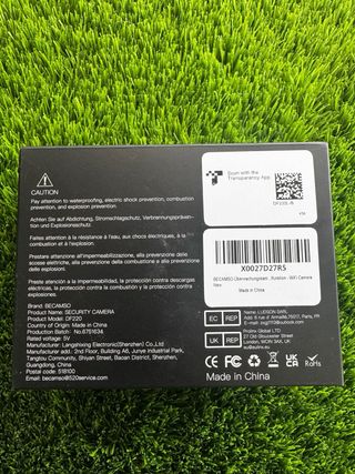 Cámara de seguridad BECAMSO DF220