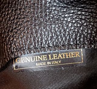 Bolso Cartera Cuero Auténtico Made in Italy