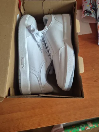 Zapatillas Puma Canasta Blancas Talla 44