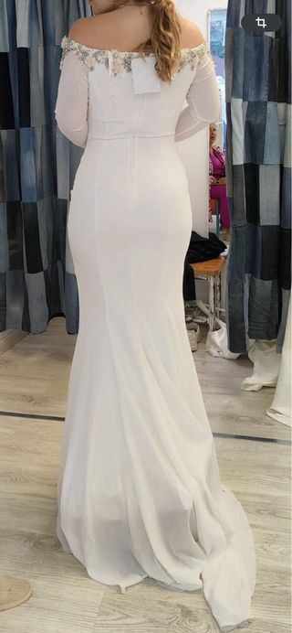 Vestido de Novia Rosa Clara Blanco